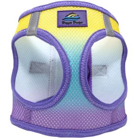 American River Choke Free Dog Harness Ombre Collection (Color/Design: Lemonberrry Ice)