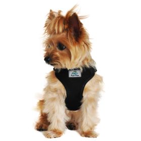 Wrap and Snap Choke Free Dog Harness (Color/Design: Black)