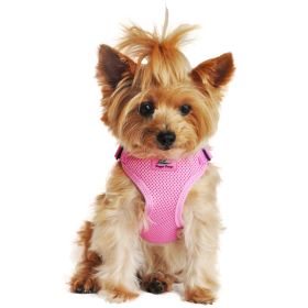 Wrap and Snap Choke Free Dog Harness (Color/Design: Candy Pink)