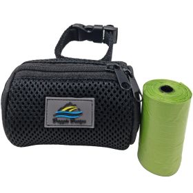 American River Poop Bag Holder (Color/Design: Black)