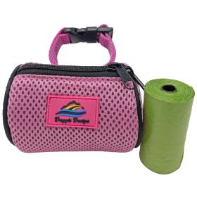 American River Poop Bag Holder (Color/Design: Pink)