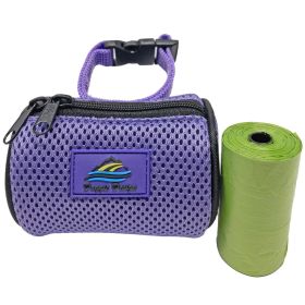 American River Poop Bag Holder (Color/Design: Purple)