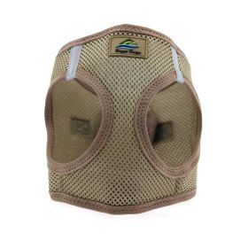 American River Ultra Choke Free Dog Harness Solids Collection (Color/Design: Fossil Brown)