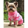 Combed Cotton Cable Knit Dog Sweater - Holiday Collection