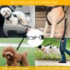 2Pcs Pet Dog Seat Belt Leash Adjustable Pet Dog Cat Safety Leads Harness