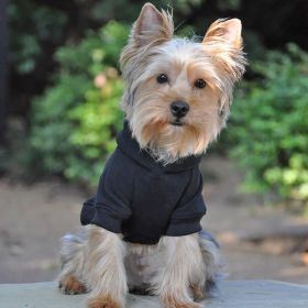 Flex-Fit Dog Hoodie (Color/Design: Fit Hoodie Black)