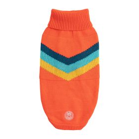 GF Pet Alpine Sweater (Color/Design: Orange, size: 3XS)