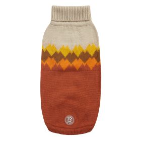 GF Pet Fireside Sweater (Color/Design: Chili, size: 2XS)