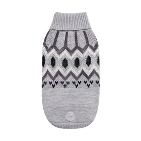 GF Pet Heritage Sweater (Color/Design: Grey Mix, size: 3XS)