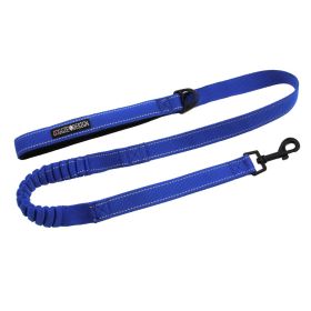 Soft Pull Traffic Dog Leash (Color/Design: Blue)