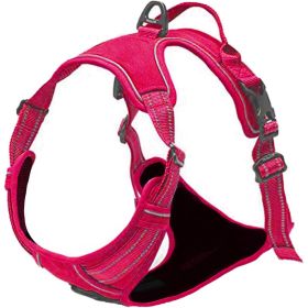 Venture Paw Pull Control Dog Harness (Color/Design: Crimson)