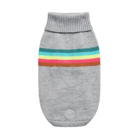 GF Pet Retro Sweater (Color/Design: Grey Mix, size: 3XS)